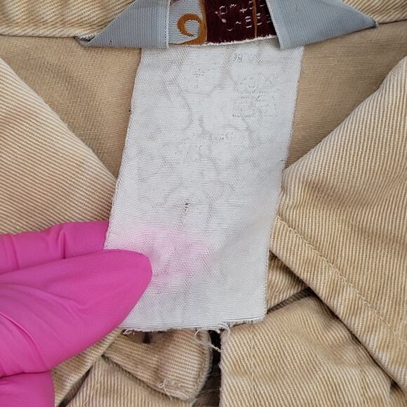 Vintage 90s Carhartt Button Shirt 2XL 28x33 Baggy - Picture 11 of 16